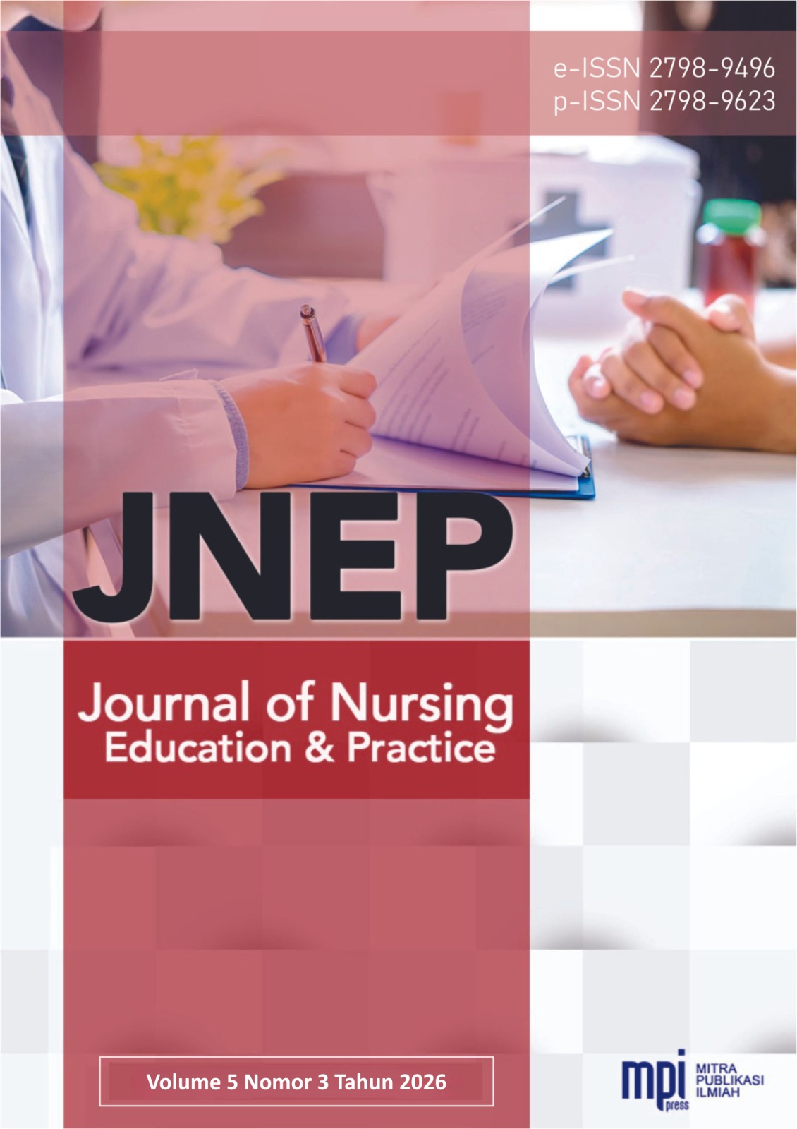 					View Vol. 5 No. 3 (2026): Journal of Nursing Education and Practice (ISSUE ON PROGRESS)
				